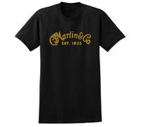 Martin & Co Guitars Men's T-Shirt Black L