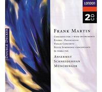 Martin: Concerto for 7 Wind Instruments, Etudes, Passacaglia, Violin Concerto, Petite Symphonie Concerto, & In Terra Pax by unknown (1997-10-14)