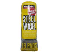 Martin Cox Steel Wool Super Fine Grade 0000 - 16 Pad Pack