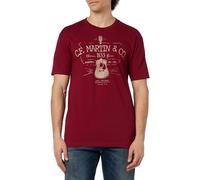 Martin D28 Logo T-Shirt Cardinal Medium
