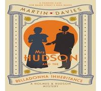 Martin Davies Mrs Hudson & the Belladonna Inheritance Hardback Book Martin Davies Multicolor
