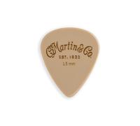 MARTIN Guitar Picks (18A0120), Luxe Apex, Small, Beige, Plastic, Satin Finish, Guitar Pick