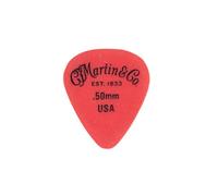 MARTIN Guitar Picks - Delrin .50 Red - Pack 12 (18A0152)