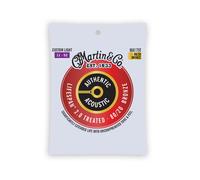Martin Strings MA175T-U Authentic Acoustic Lifespan 2.0 80-20 Bronze Guitar Strings - Custom Light