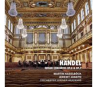 MARTIN HASELBOCK OR - HANDEL ORGAN CONCERTOS OP. 4 - CD - M4z
