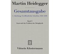 Martin Heidegger, Kant Und Das Problem Der Metaphysik (Martin Heidegger Gesamtausgabe)