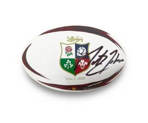 Martin Johnson Signed British And Irish Lions Rugby Ball 2025