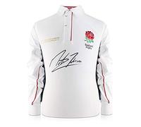 Martin Johnson Signed England Rugby Shirt