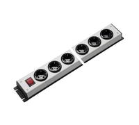 Martin Kaiser 10-Way Power Strip With Earthing Contact And Switch (European Socket) - 1056/10l-sw [10 Pieces]