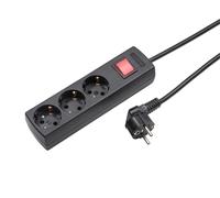 Martin Kaiser 3-Way Socket 45 Degree With Switch And Cable 5M (European Socket) - 1049ZL5-15W/sw [8 Pieces]