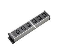 Martin Kaiser 4-Way Power Outlet Strip IEC Socket C13 70 Degree 10Amp - 1122/4l-sw [10 Pieces]