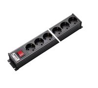 Martin Kaiser 4-Way Power Strip With Earth Contact And Switch (European Socket) - 1101/4sw [10 Pieces]