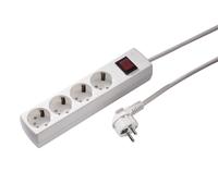 Martin Kaiser 4-Way Socket 45 Degree With Switch And Cable 5M (European Socket) - 1064ZL5-15W/KWS