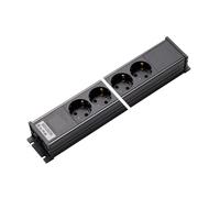 Martin Kaiser 6-Way AC166 Power Outstrip Without Switch Input Output (European Socket) - 1154/6-2/SW