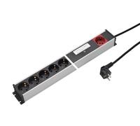 Martin Kaiser 6-Way Master Slave Power Strip With 3M Cable (European Socket) - 1171ZL6L-SW3 [10 Pieces]