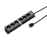 Martin Kaiser 6-Way Right Angle Power Strip 1.5M Cable (European Socket) - 1102ZL6SW15