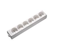 Martin Kaiser 6-Way Unearthed Socket Arctic White (European Socket) - 1061/kws [20 Pieces]