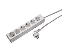 Martin Kaiser 6V 6-Way Socket With 5m Cable Arctic White (European Socket) - 1060ZL5-15W/KWS