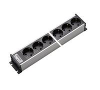 Martin Kaiser Power Outlet Strip 8-Way Earthing Contact Shutter (European Socket) - 1102K/8l-sw [10 Pieces]
