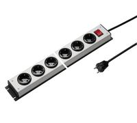 Martin Kaiser Power Strip 4-Way 35 degrees With Switch Earthing Cable 1.5m (European Socket) - 1056ZL4l-sw15 [10 Pieces]