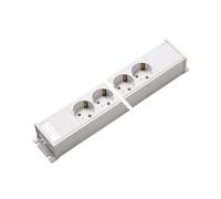 Martin Kaiser Power Strip 6-Way 45 Degree AC166 Without Switch (European Socket) - 1154/6-2/WS
