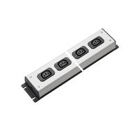 Martin Kaiser Power Strip 6-Way C13 Socket 10Amp - 1022/6l-sw [10 Pieces]