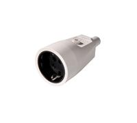 Martin Kaiser PVC Mains Line Socket Earthing Contact Arctic White - 551/kws [20 Pieces]