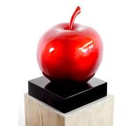 Martin Klein Snow White's Apple Red Modern Fiberglass Sculpture