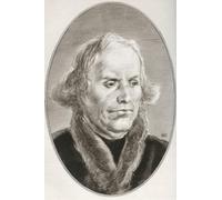 Martin Luther 1483 - 1546. German professor of theology composer priest and monk. Illustration by Gordon Ross American artist and illustrator (1873-1946) from Living Biographies of Religious Leaders