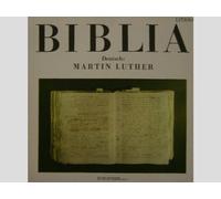 Martin Luther - BIBLIA [Vinyl LP record]