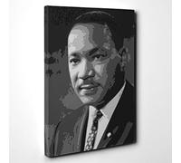 Martin Luther King (3) Canvas Print | Gallery Wrapped 30mm Frame Wall Art | 30x20 inches | Ready to Hang | Modern People Picture | Living Room Bedroom Lounge Office
