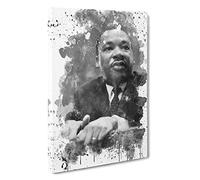 Martin Luther King (4) V3 Canvas Print for Living Room Bedroom Home Office Décor, Wall Art Picture Ready to Hang, 30 x 20 Inch (76 x 50 cm)