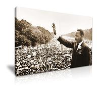 Martin Luther King Canvas Wall Art Picture Home Decoration (76cm X 51cm)