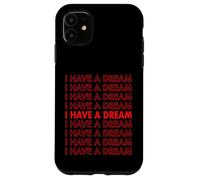 Martin Luther King Jr. Day I Have A Dream Retro Case for iPhone 11
