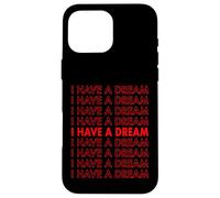 Martin Luther King Jr. Day I Have A Dream Retro Case for iPhone 16 Pro Max