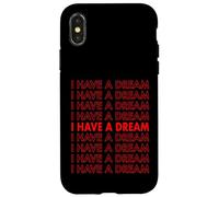 Martin Luther King Jr. Day I Have A Dream Retro Case for iPhone X/XS