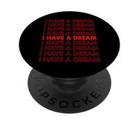 Martin Luther King Jr. Day I Have A Dream Retro PopSockets Adhesive PopGrip