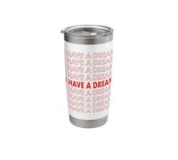 Martin Luther King Jr. Day I Have A Dream Retro Stainless Steel Insulated Tumbler