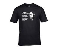 Martin Luther King (MLK) -We Will Remember The Silence of Our Friends- Quote- Men's T-Shirt