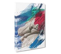 Martin Luther King Monument V2 Canvas Print | Gallery Wrapped 30mm Frame Wall Art | 30x20 inches | Ready to Hang | Modern People Picture | Living Room Bedroom Lounge Office