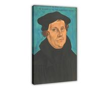Martin Luther - Reformation 95 Theses Canvas Art Poster And Wall Art Picture Print Modern Family Bedroom Decor Frame 12x18inch(30x45cm)