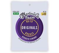 Martin M170 Extra Light Acoustic Guitar Strings