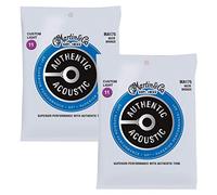 Martin M175 Custom Light .011-.052 Acoustic Guitar Strings 80/20 Bronze x 2 (PACKS)
