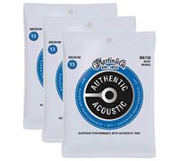 Martin MA150 Authentic Superior Performance Medium Acoustic String 3-Pack