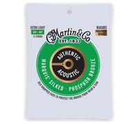 MARTIN MA500S 12 STRING ACOUSTIC GUITAR STRINGS MARQUIS SILKED PHOS BRNZE 10-47