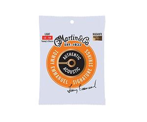 Martin MA540FX FX Flexible Core 92/8 Phosphor Bronze Acoustic Guitar Strings - Zinc Flashed Inner Core (Custom / Light, .012 - .054)
