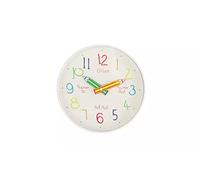 Martin Mart Children's Tell the Time Wall Clock Easy To Read Numbers In Bright Rainbow Colours And Text For Each Time Section Hang It In Their Bedroom Or Playroom to Encourage Their Learning
