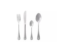 Martin Mart Heart Shape Stainless Steel Cutlery Set Has A Delicate Heart Design On Each Fork Knife and Spoon Has Been Designed for Durability and Comfortable Grip - 16 Piece