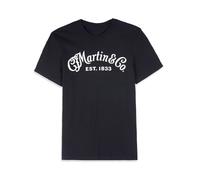 MARTIN Mens C F Clothing Classic Logo Black X Large T-Shirt, X Large, XL UK