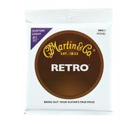 C.F Martin retro strings for acoustic guitar. MM11 Custom Light (11-52), silver